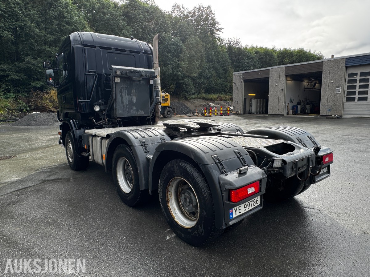2016 Scania R580 Trekkvogn for tippsemi - 6x4 tandem - Euro 6 - Navreduksjon - Istrail tippsemipåbygg