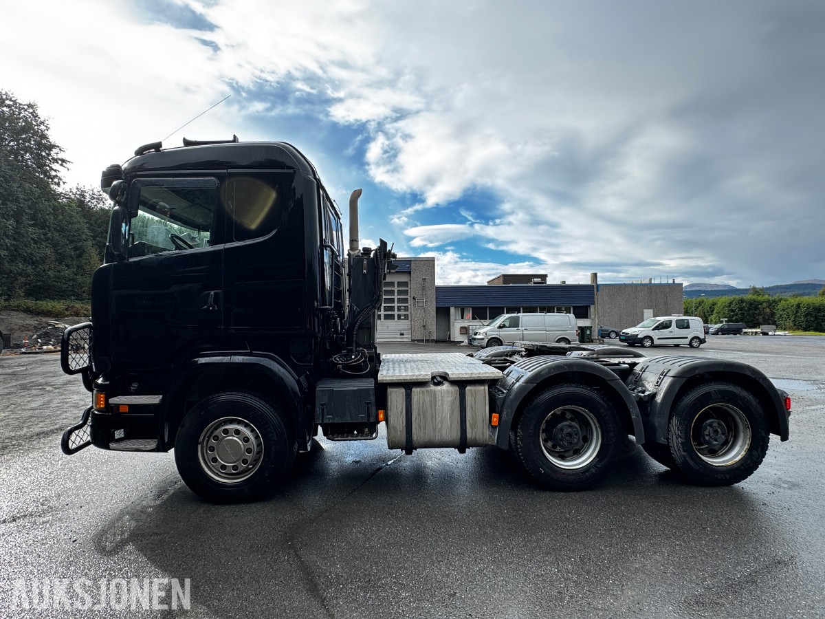 2016 Scania R580 Trekkvogn for tippsemi - 6x4 tandem - Euro 6 - Navreduksjon - Istrail tippsemipåbygg