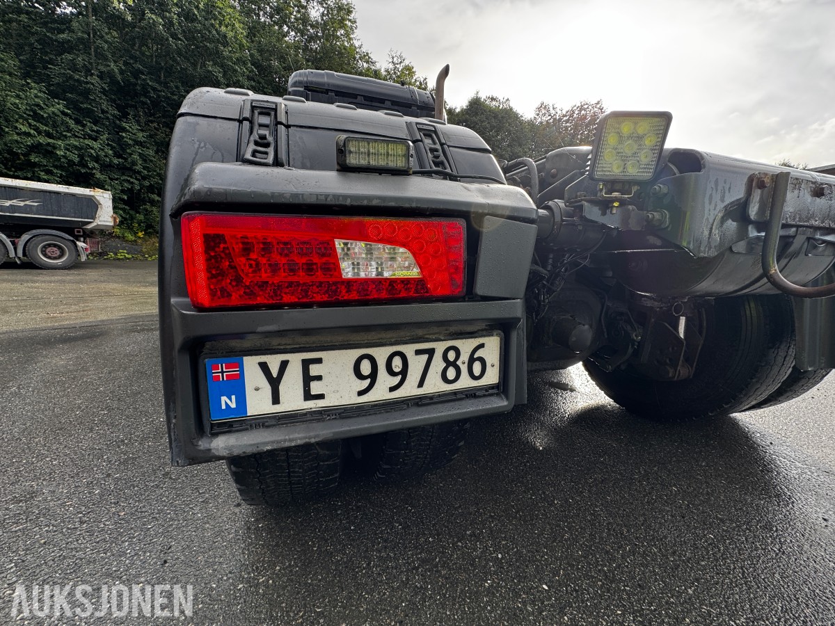 2016 Scania R580 Trekkvogn for tippsemi - 6x4 tandem - Euro 6 - Navreduksjon - Istrail tippsemipåbygg