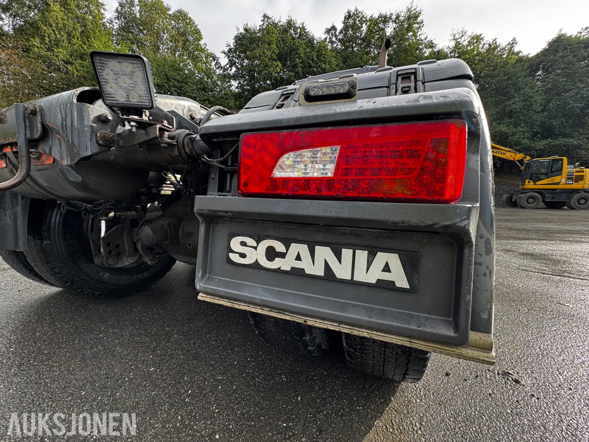 2016 Scania R580 Trekkvogn for tippsemi - 6x4 tandem - Euro 6 - Navreduksjon - Istrail tippsemipåbygg