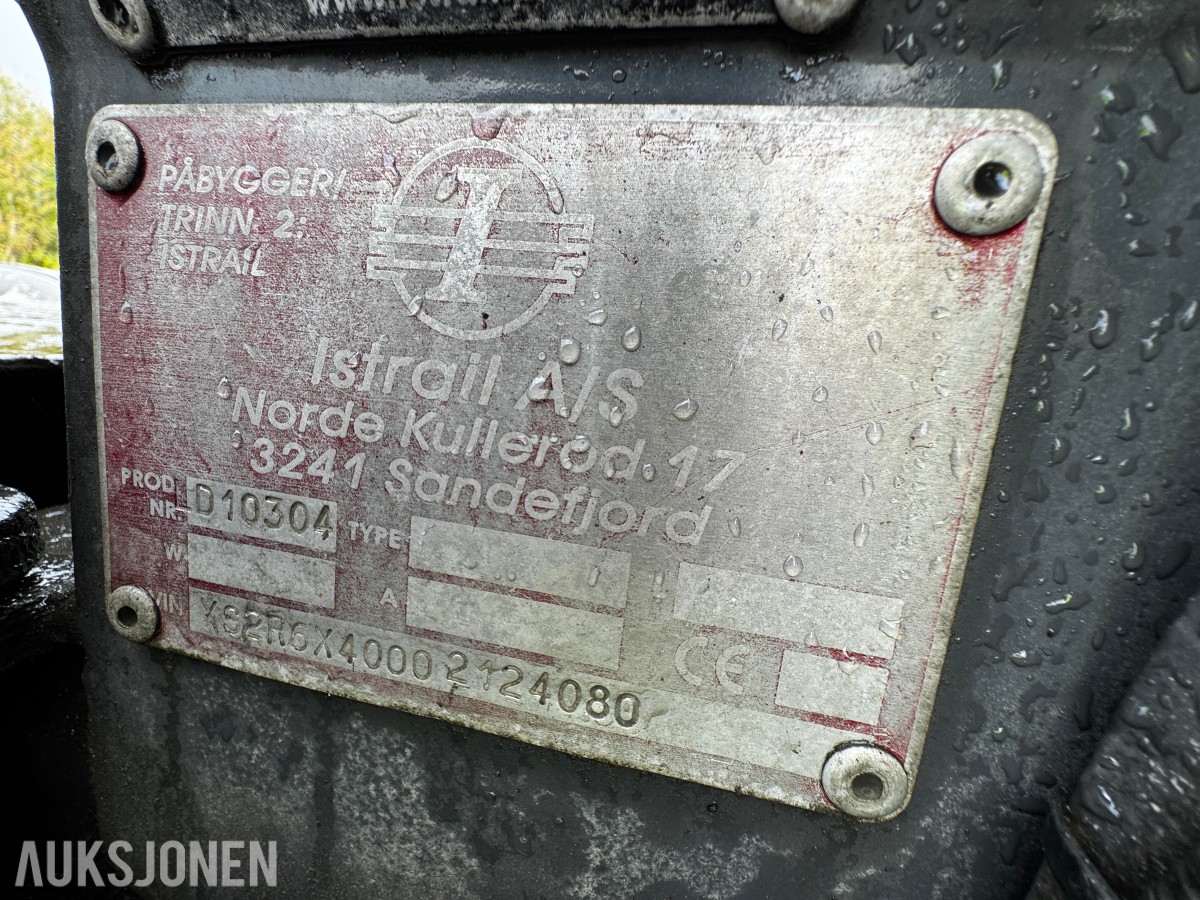 2016 Scania R580 Trekkvogn for tippsemi - 6x4 tandem - Euro 6 - Navreduksjon - Istrail tippsemipåbygg