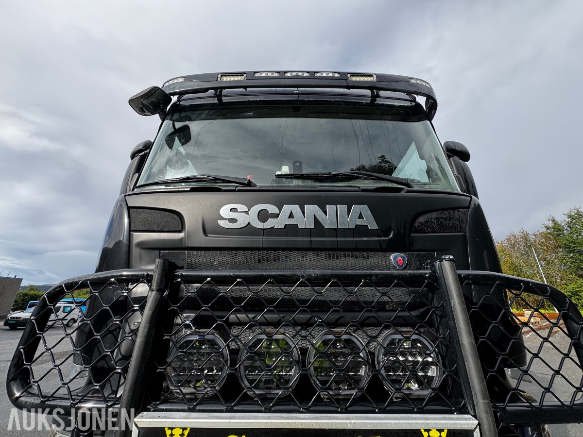 2016 Scania R580 Trekkvogn for tippsemi - 6x4 tandem - Euro 6 - Navreduksjon - Istrail tippsemipåbygg