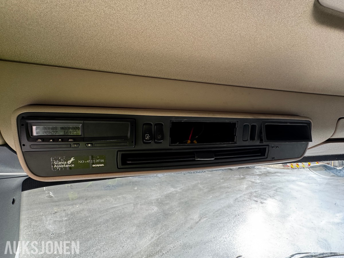 2016 Scania R580 Trekkvogn for tippsemi - 6x4 tandem - Euro 6 - Navreduksjon - Istrail tippsemipåbygg