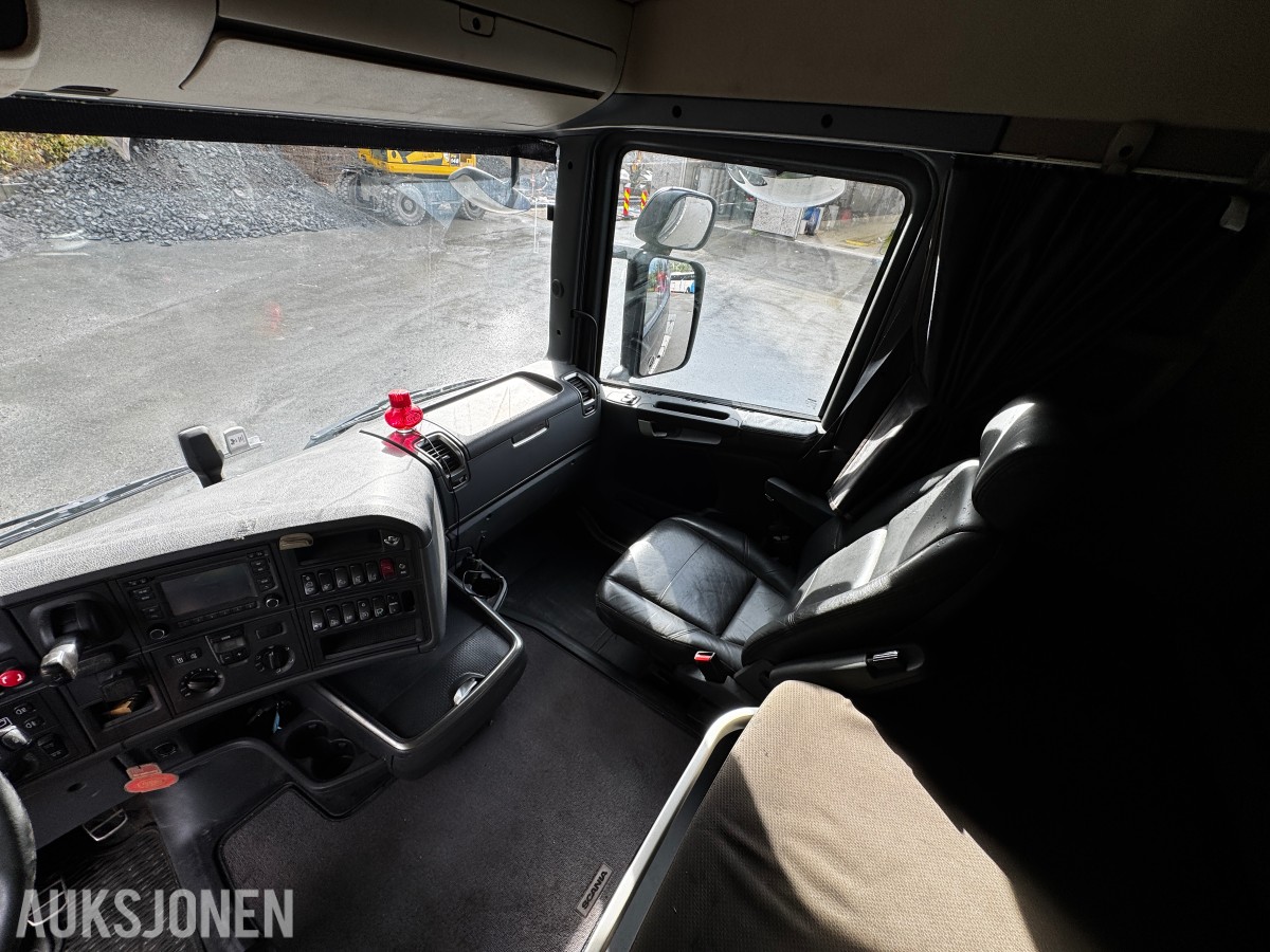 2016 Scania R580 Trekkvogn for tippsemi - 6x4 tandem - Euro 6 - Navreduksjon - Istrail tippsemipåbygg