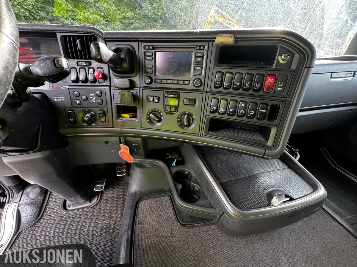 2016 Scania R580 Trekkvogn for tippsemi - 6x4 tandem - Euro 6 - Navreduksjon - Istrail tippsemipåbygg