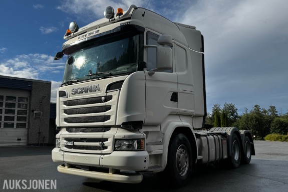 2015 Scania R580 Trekkvogn med hydraulikk - Kun 203.000 km - 6x2 boggi - Euro 6 - Onspot - EU ok til august 2027