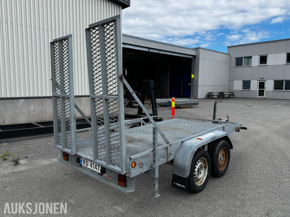Tredal Maskinhenger T-23-M - Totalvekt 2300 kg