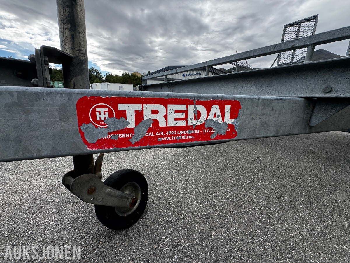 Tredal Maskinhenger T-23-M - Totalvekt 2300 kg