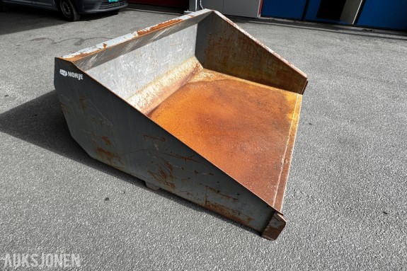 Norje snøskuffe for truck - Bredde 2000 mm - 1500 liter