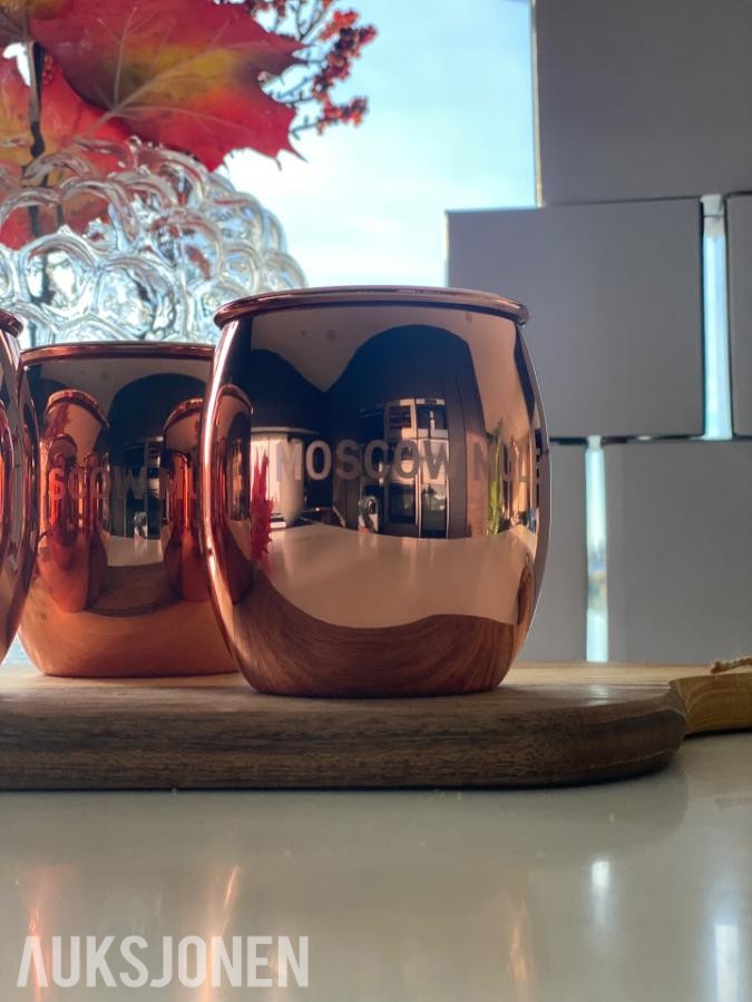 MOSCOW MULE-KUPP! 50 STK NYE KOBBERKRUS – RIMELIG FRAKT HELE LANDET