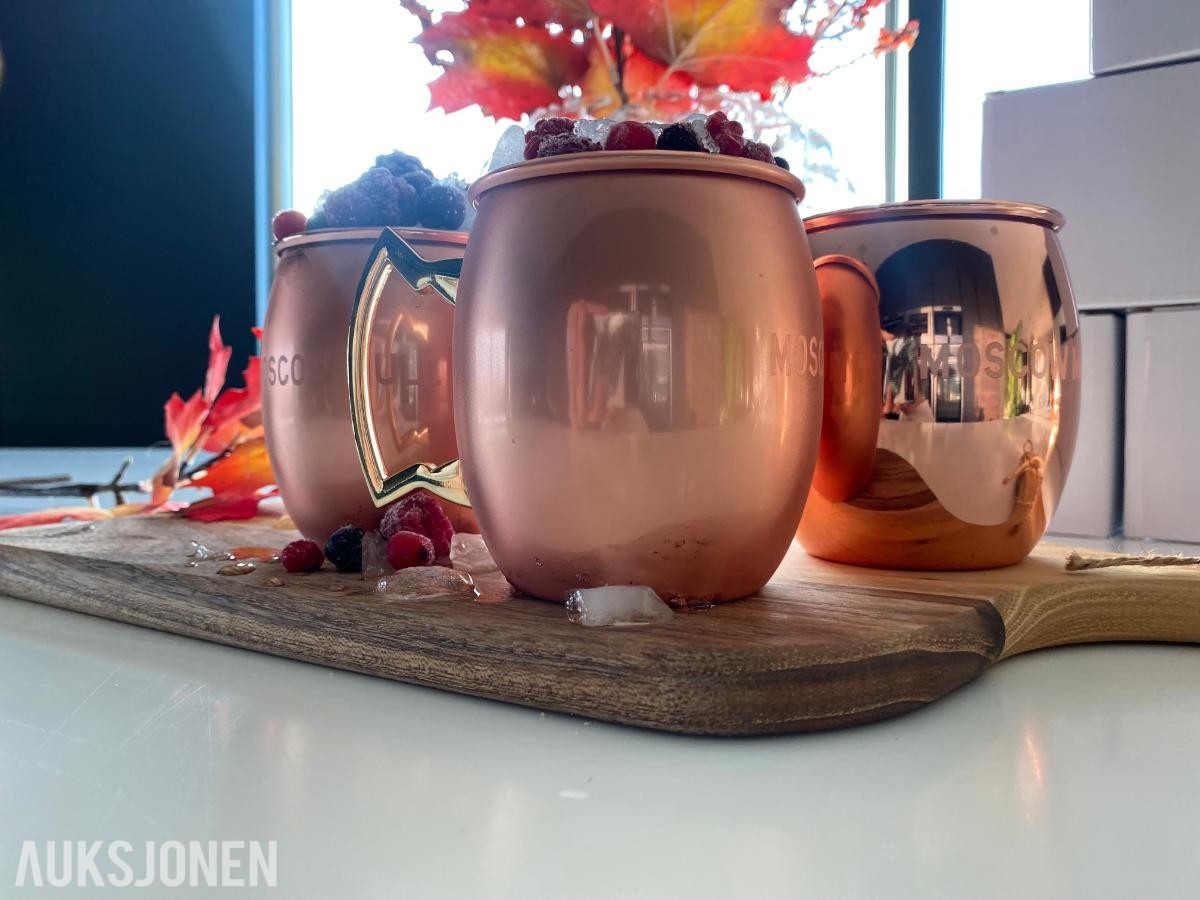 MOSCOW MULE-KUPP! 50 STK NYE KOBBERKRUS – RIMELIG FRAKT HELE LANDET