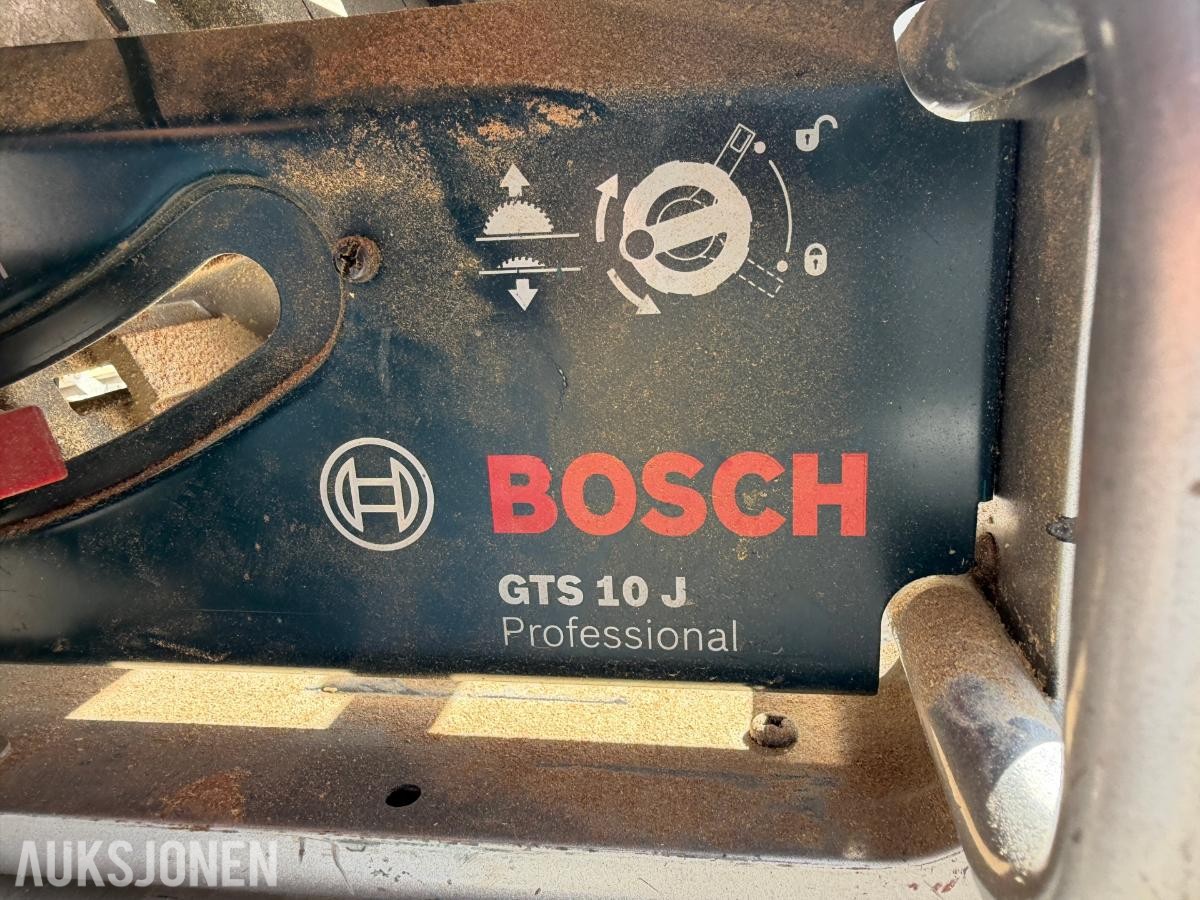 Bosch GTS 10 J bordsag