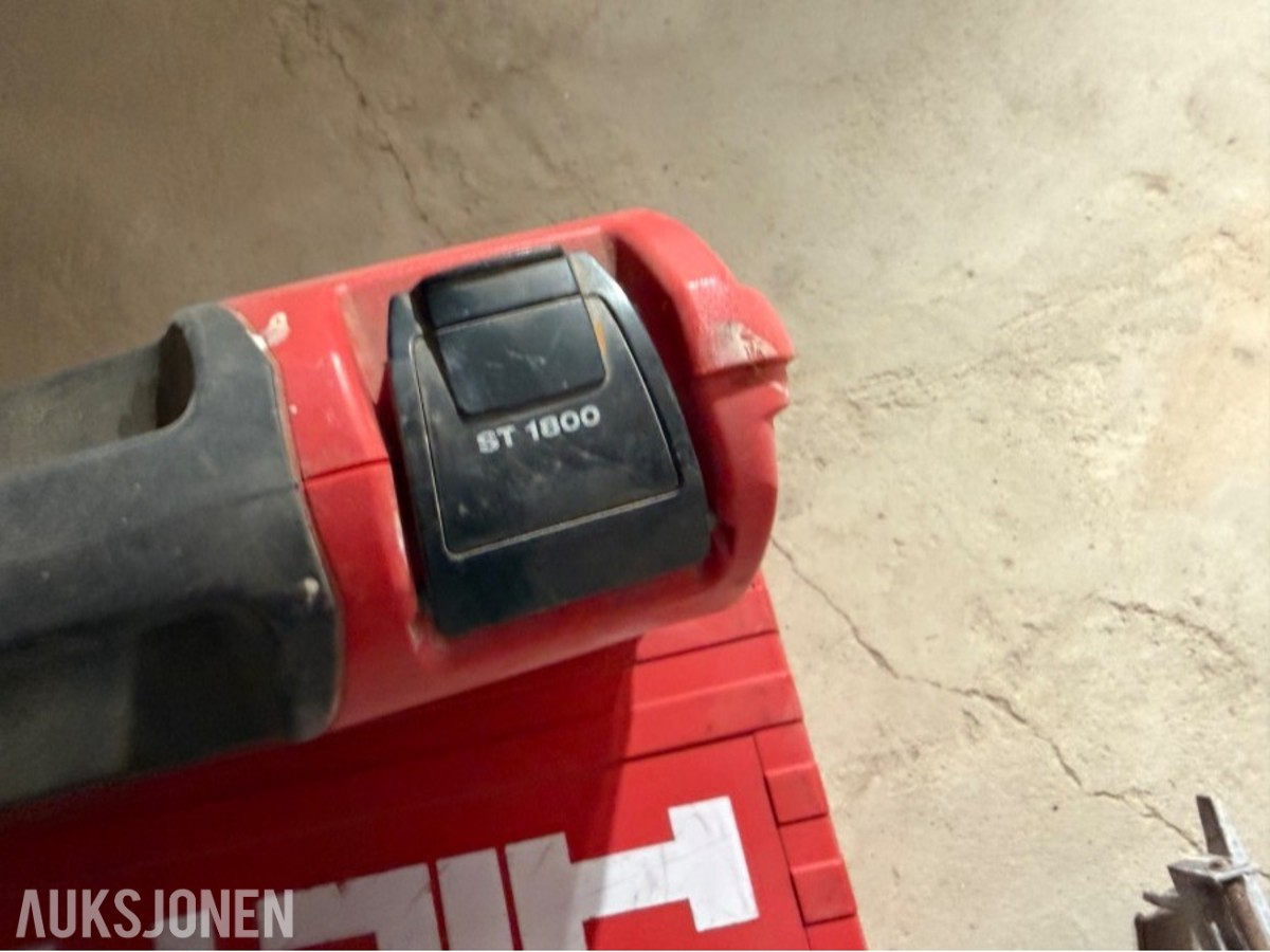 Hilti ST 1800 skrumaskin m/koffert.