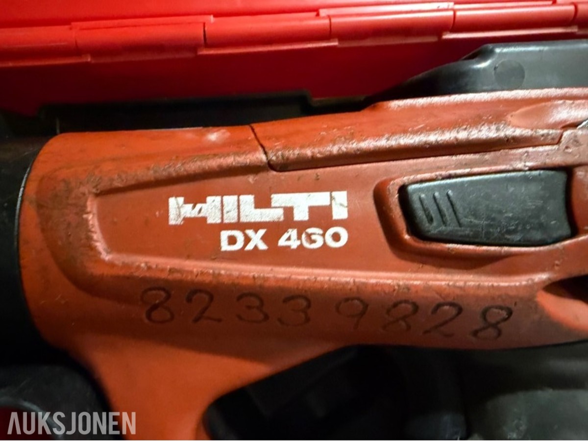Hilti DX 460 MX boltepistol m/MX-72 magasin.