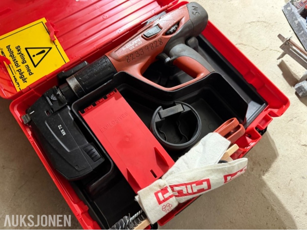 Hilti DX 460 MX boltepistol m/MX-72 magasin.