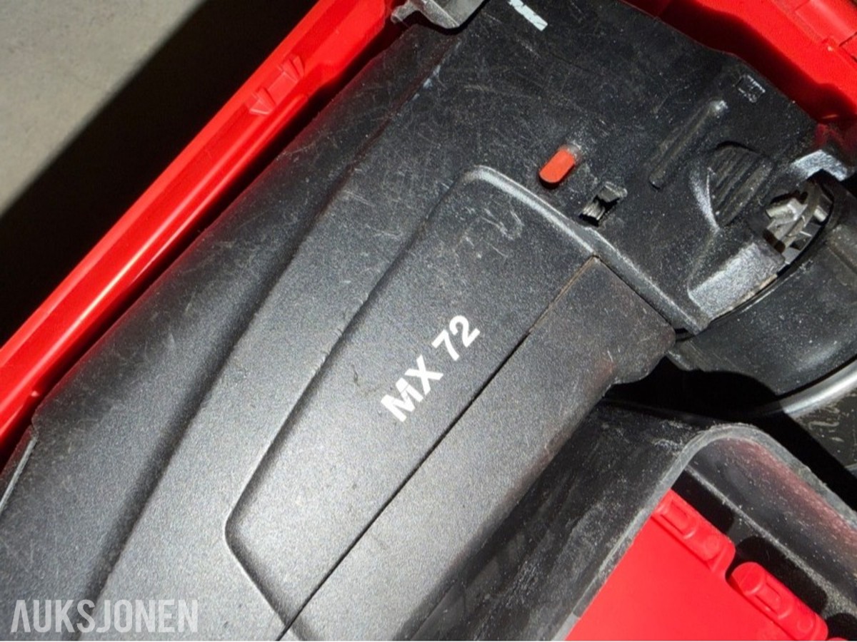 Hilti DX 460 MX boltepistol m/MX-72 magasin.