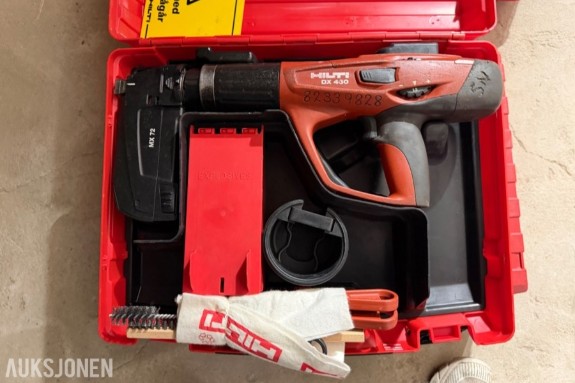Hilti DX 460 MX boltepistol m/MX-72 magasin.