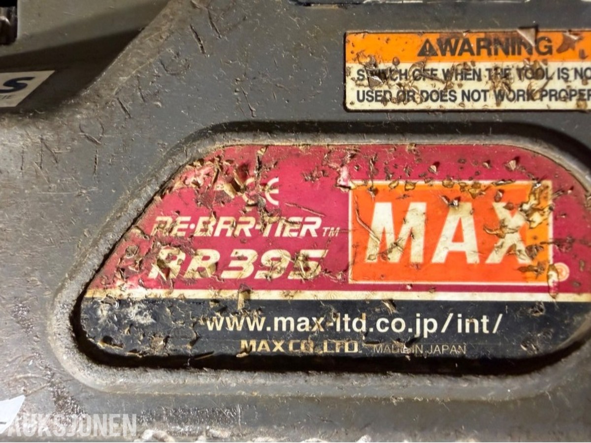 MAX RB395 Jernbindermaskin for armeringsjærn