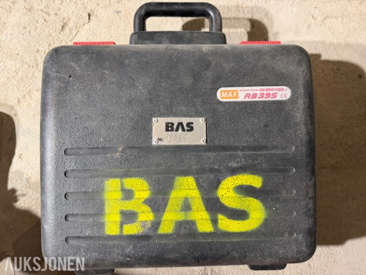 MAX RB395 Jernbindermaskin for armeringsjærn