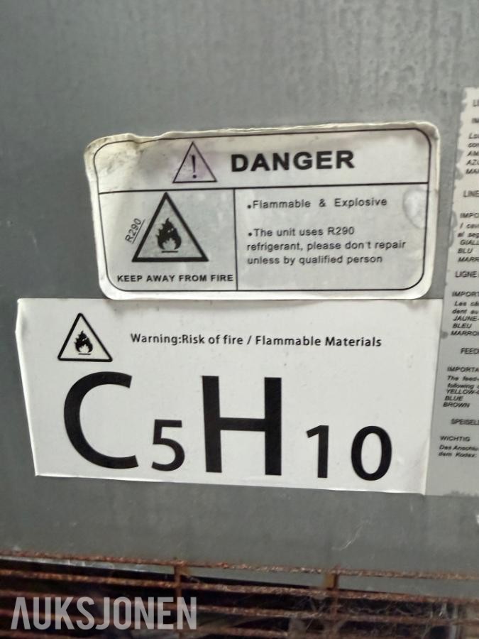 Tefcold H10 hurtignedkjøler / sjokkfryser – 230 V