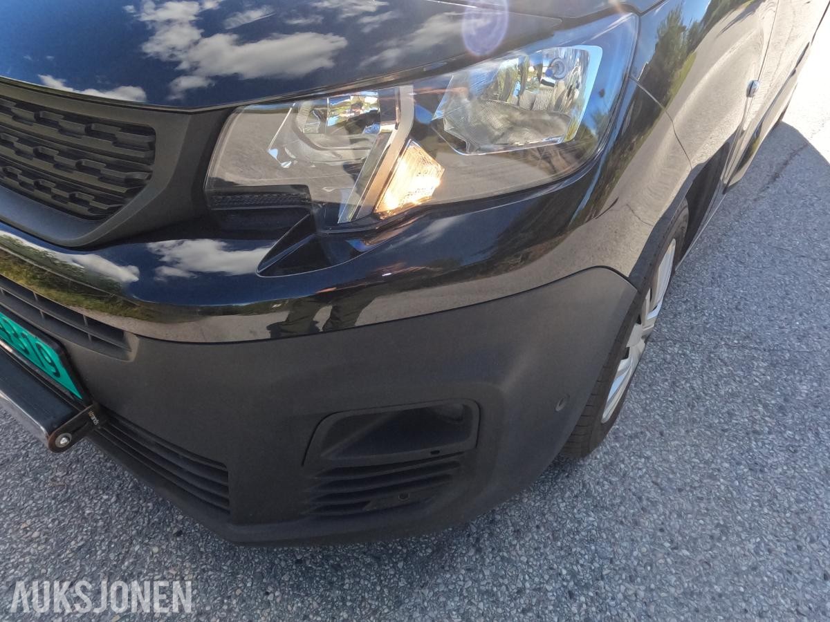 2021 PEUGEOT PARTNER 1.5 HDI 130 AUTOMAT BOTT INNREDNING