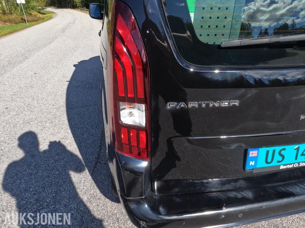 2021 PEUGEOT PARTNER 1.5 HDI 130 AUTOMAT BOTT INNREDNING