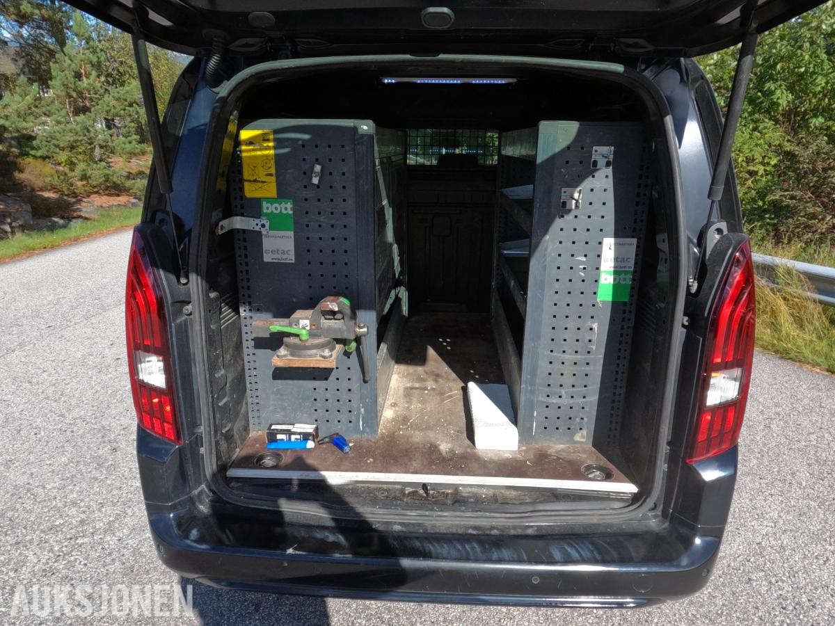 2021 PEUGEOT PARTNER 1.5 HDI 130 AUTOMAT BOTT INNREDNING