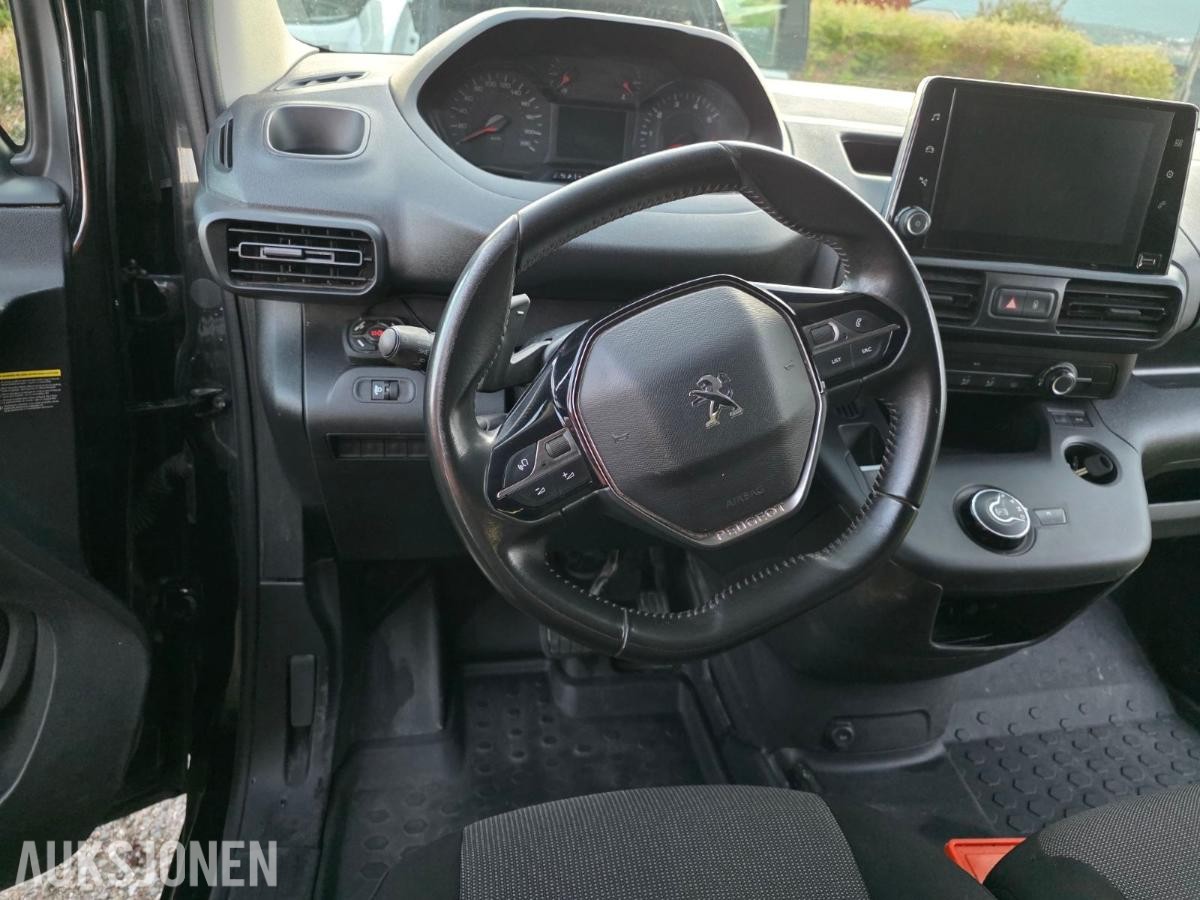 2021 PEUGEOT PARTNER 1.5 HDI 130 AUTOMAT BOTT INNREDNING