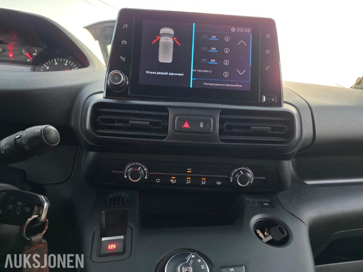 2021 PEUGEOT PARTNER 1.5 HDI 130 AUTOMAT BOTT INNREDNING