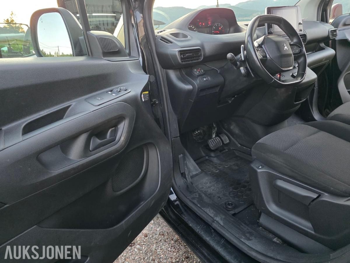 2021 PEUGEOT PARTNER 1.5 HDI 130 AUTOMAT BOTT INNREDNING