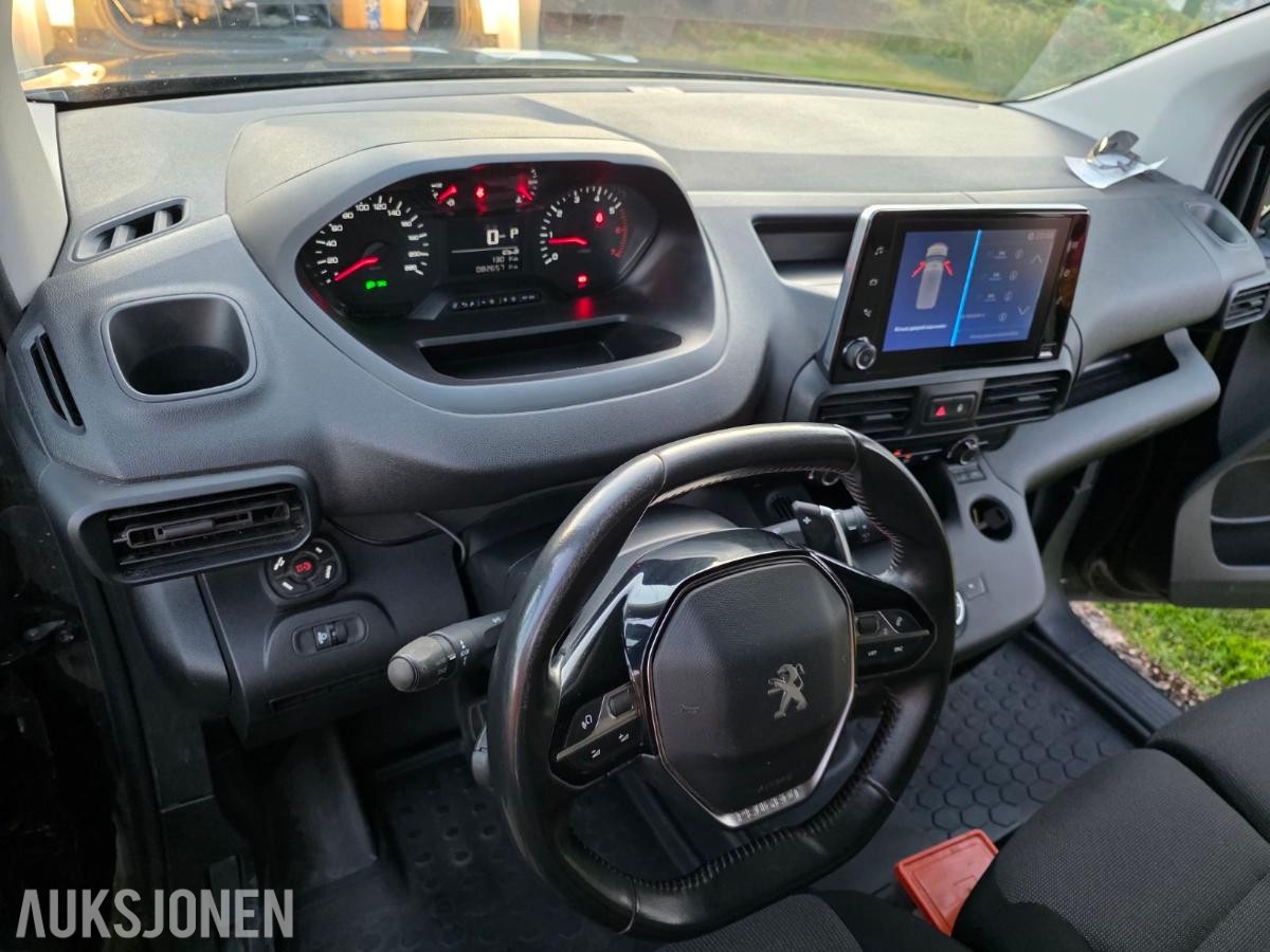 2021 PEUGEOT PARTNER 1.5 HDI 130 AUTOMAT BOTT INNREDNING