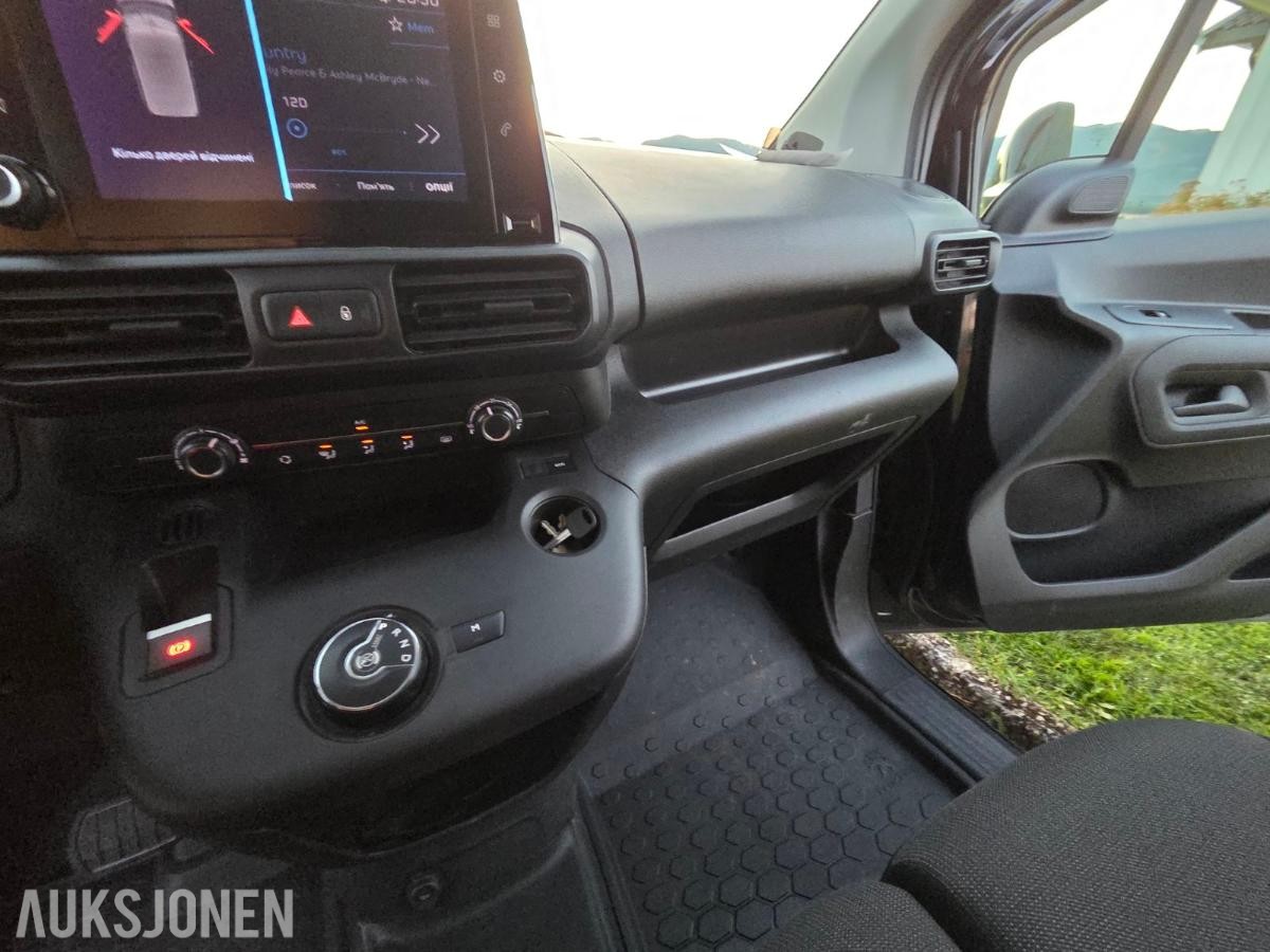 2021 PEUGEOT PARTNER 1.5 HDI 130 AUTOMAT BOTT INNREDNING