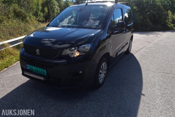 2021 PEUGEOT PARTNER 1.5 HDI 130 AUTOMAT BOTT INNREDNING