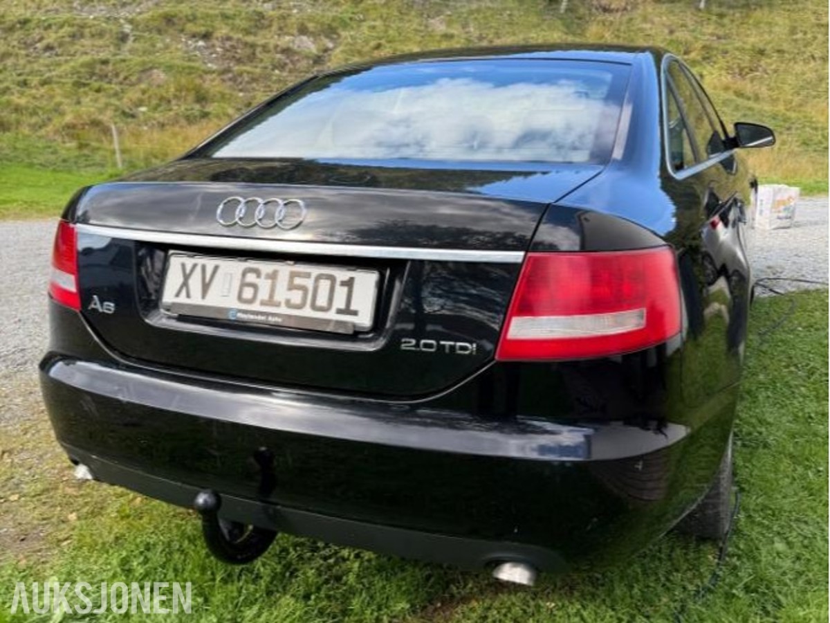 2007 Audi A6 2.0 Diesel, Automat, Skinninteriør, Hengerfeste, Reparasjonsobjekt