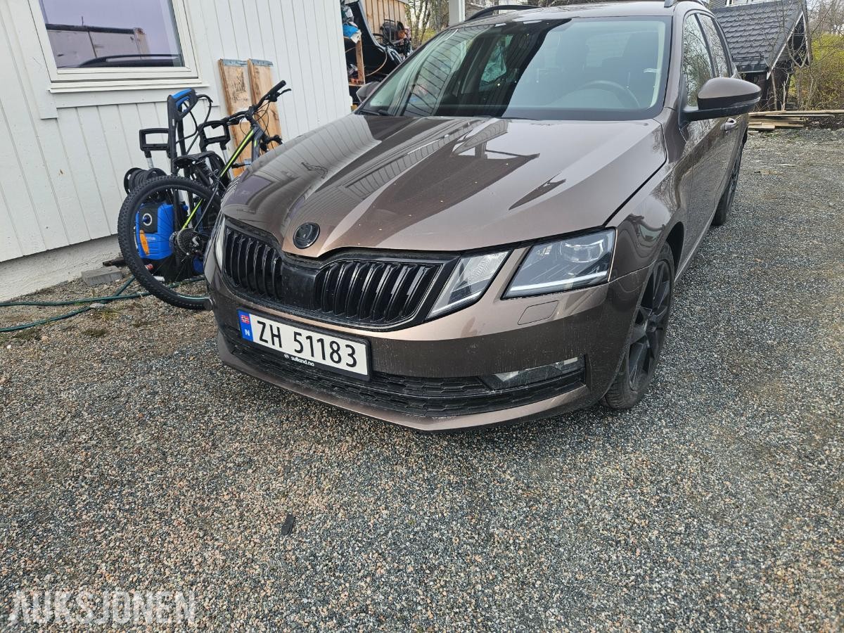 2018 Skoda Octavia 2,0 TDI 4x4, Automat, Cruisekontroll, Ryggekamera, Hengerfeste