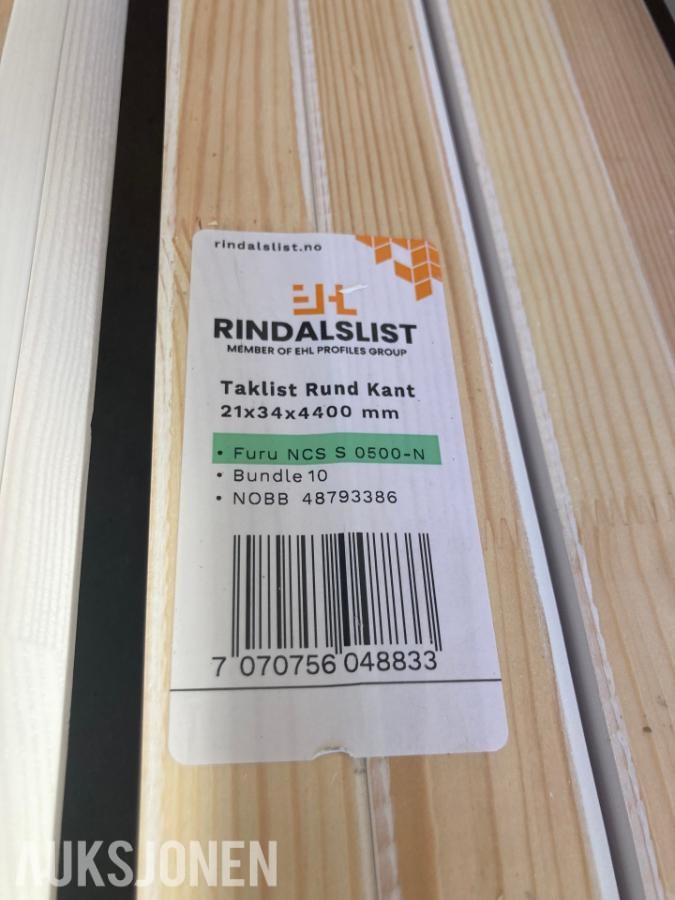 Rindalslist Karm og taklist (264 og 352 meter)