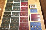 Norges bank-Myntsett samling-Proof mynt 1981-1998, 2007