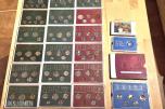 Norges bank-Myntsett samling-Proof mynt 1981-1998, 2007
