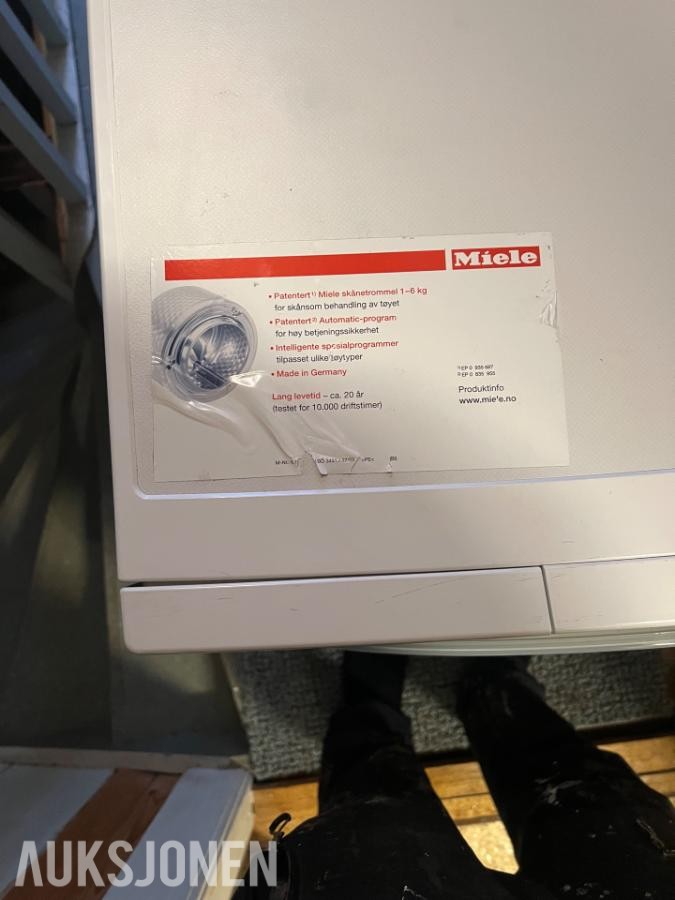 Miele Softtronic W 714 vaskemaskin – fungerer – Reparasjonsobjekt