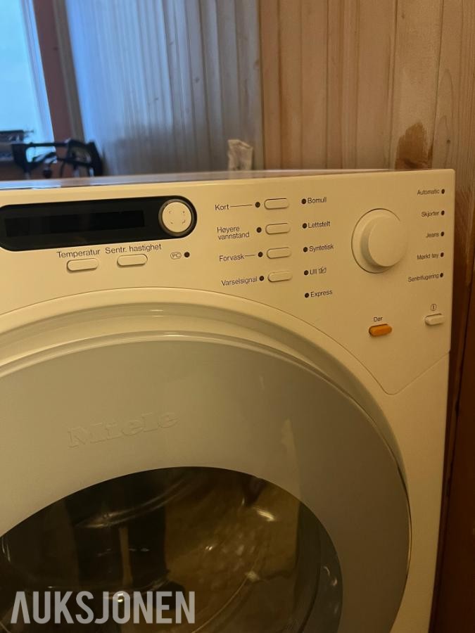Miele Softtronic W 714 vaskemaskin – fungerer – Reparasjonsobjekt