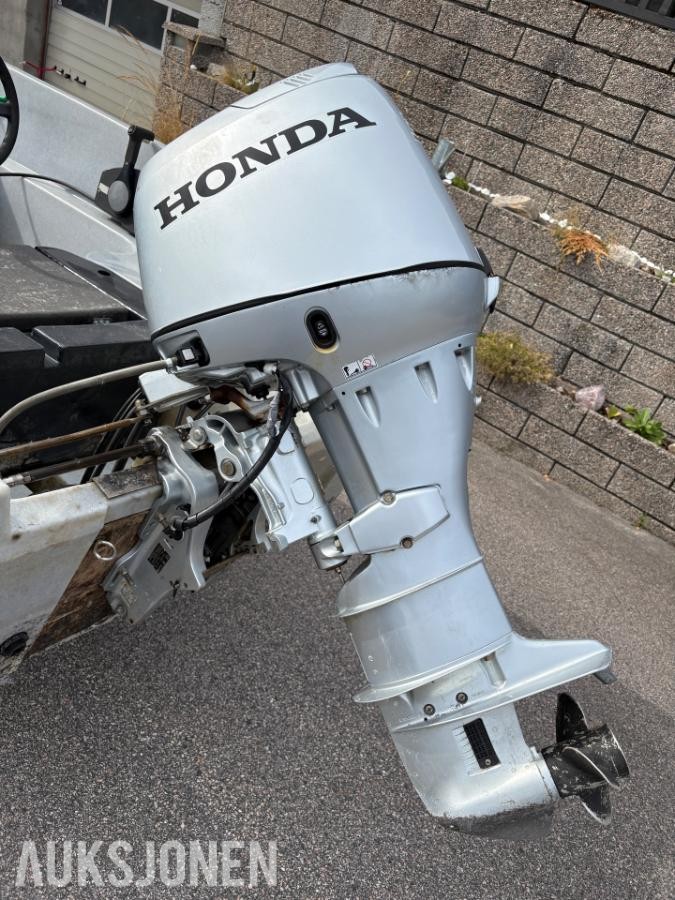 2007 Pioner Viking med Honda 30hk påhengsmotor