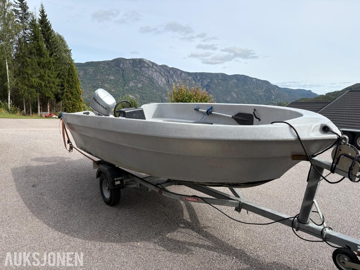 2007 Pioner Viking med Honda 30hk påhengsmotor