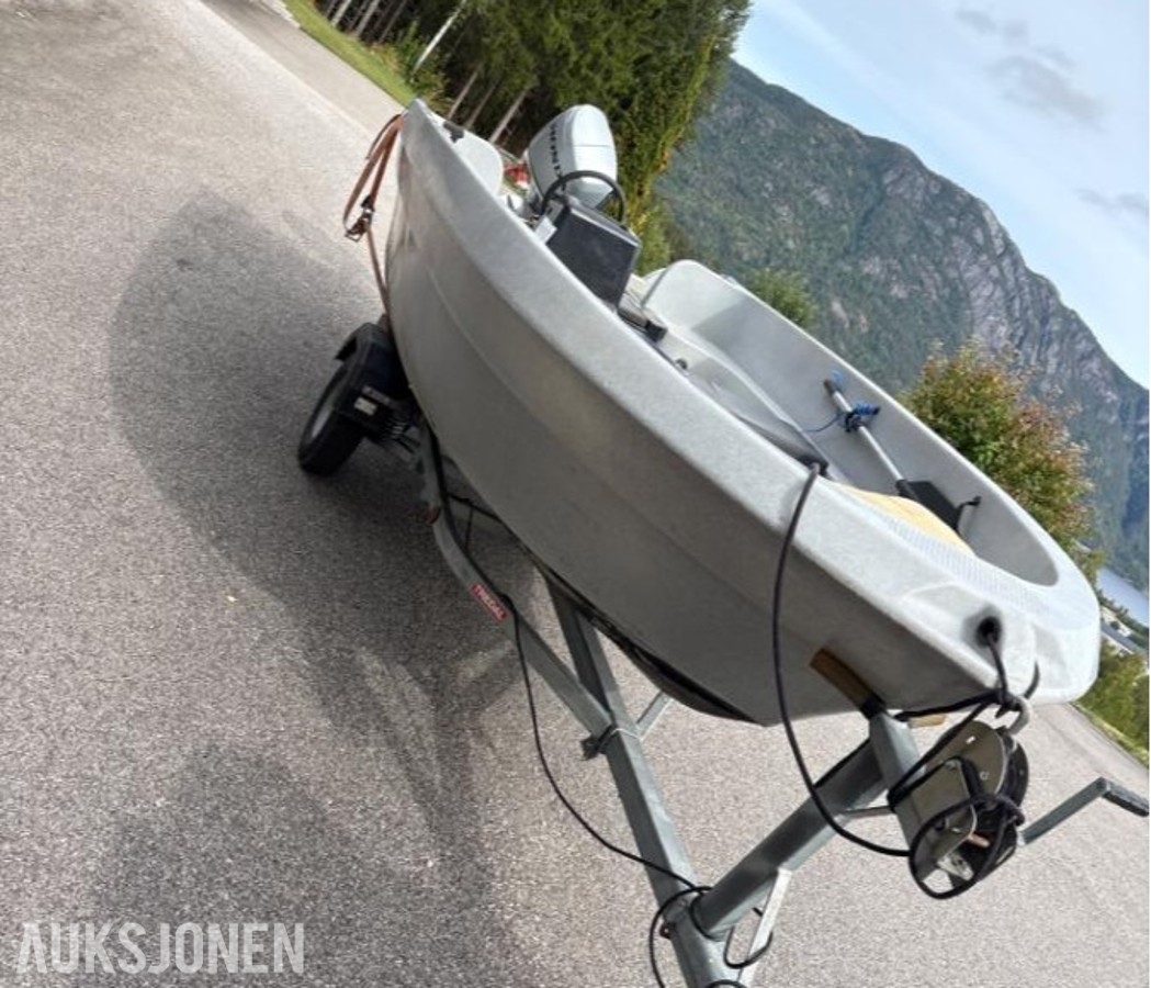 2007 Pioner Viking med Honda 30hk påhengsmotor