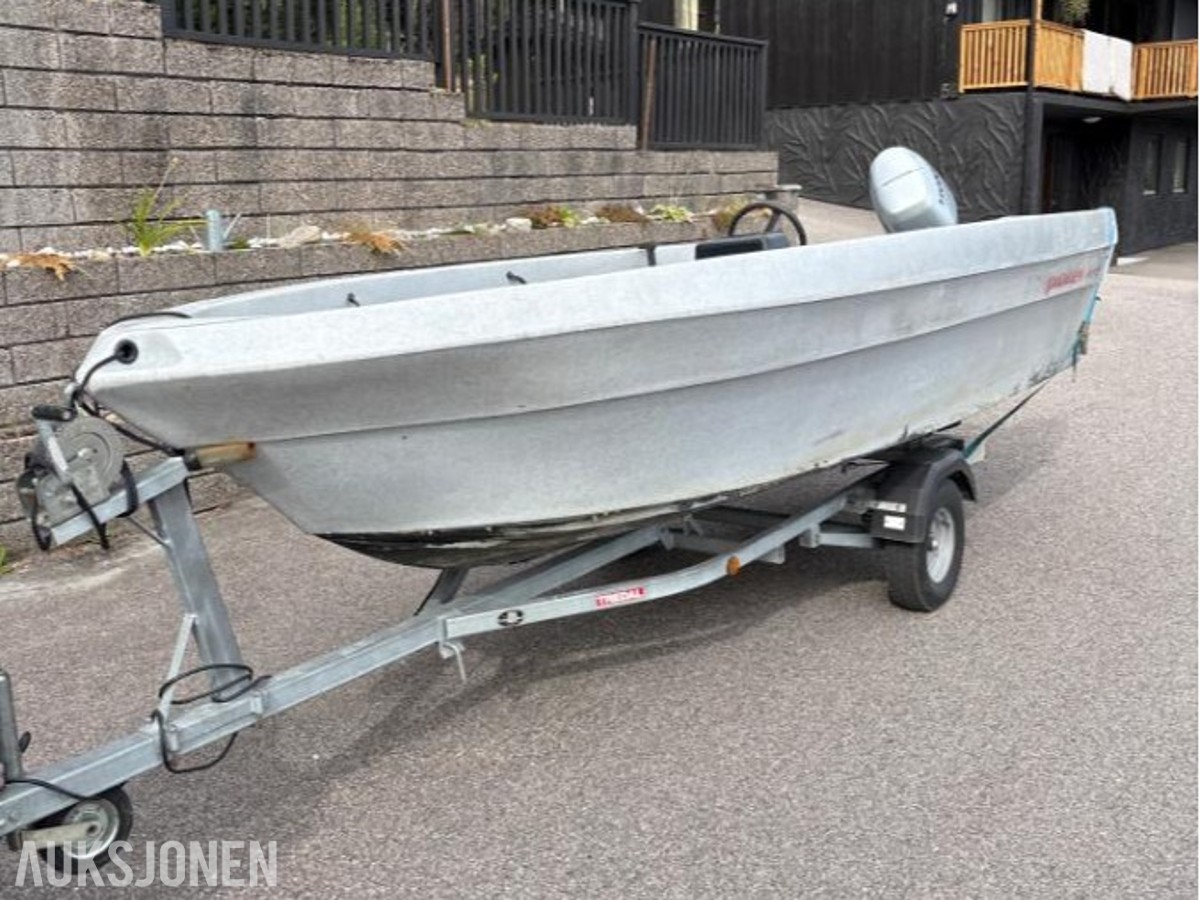2007 Pioner Viking med Honda 30hk påhengsmotor