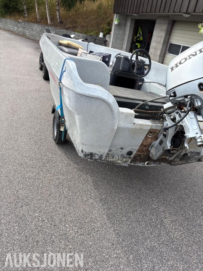 2007 Pioner Viking med Honda 30hk påhengsmotor