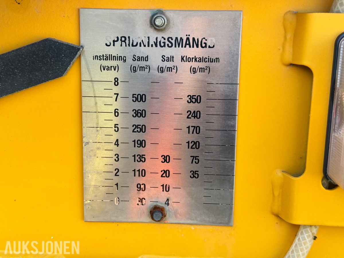 2020 Falköping LB-1000BL spreder for sand og salt