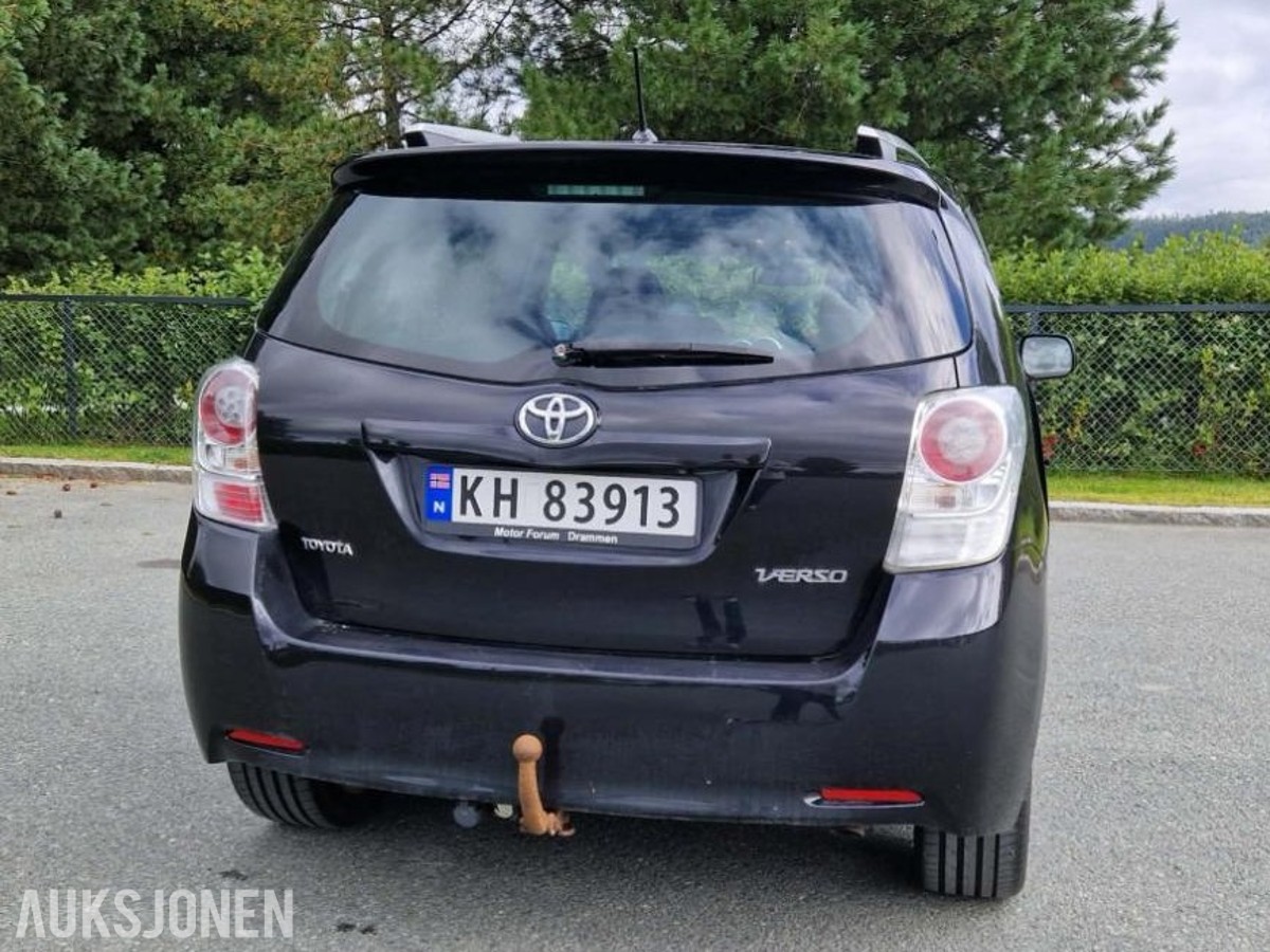 2012 Toyota Verso 2.0 126 hk Hengerfeste Lasteholdere 189 000 km