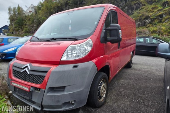 2011 Citroen Jumper 2.2 Diesel 101hk, Kupevarmer, Ryggekamera, Rep.objekt