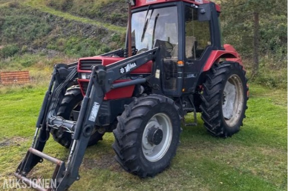 1987 CASE IH 685 XL MED TRIMA FRONTLASTER - MVA FRI TRAKTOR