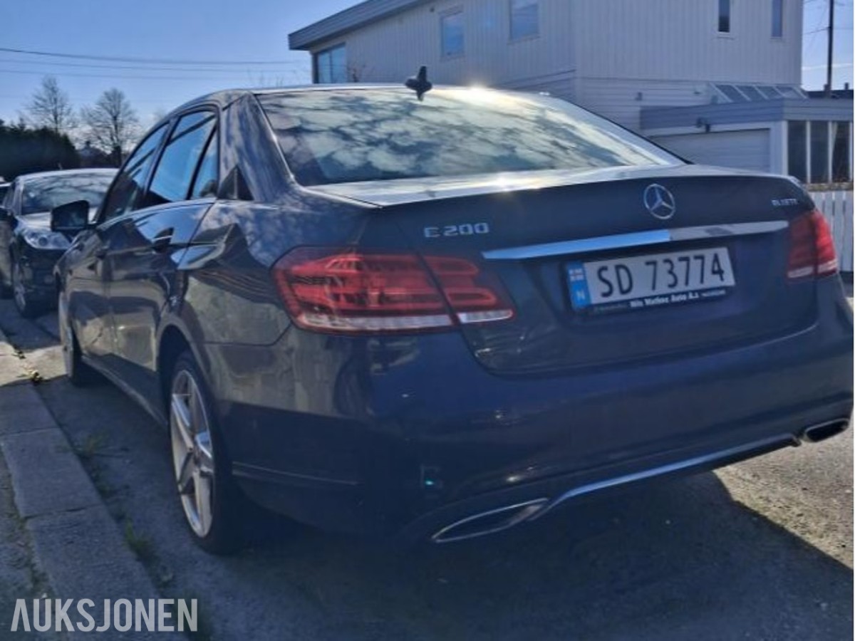 2014 Mercedes-Benz E 200 BLUETEC 2.1 136HK Automat, Cruisekontroll Reparasjonsobjekt